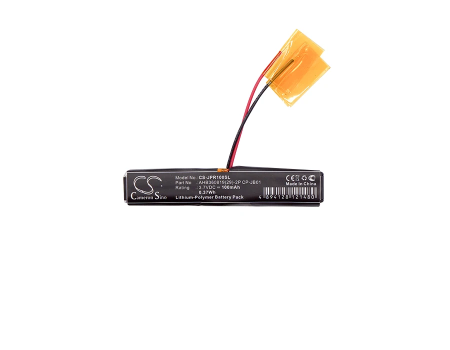 Cameron Sino 100 мАч аккумулятор AHB360819(29)-2P CP-JB01 ДЛЯ Jabra 100-93040000-02 Wave
Cameron Sino 100 мАч аккумулятор AHB360819(29)-2P CP-JB01 ДЛЯ Jabra 100-93040000-02 Wave