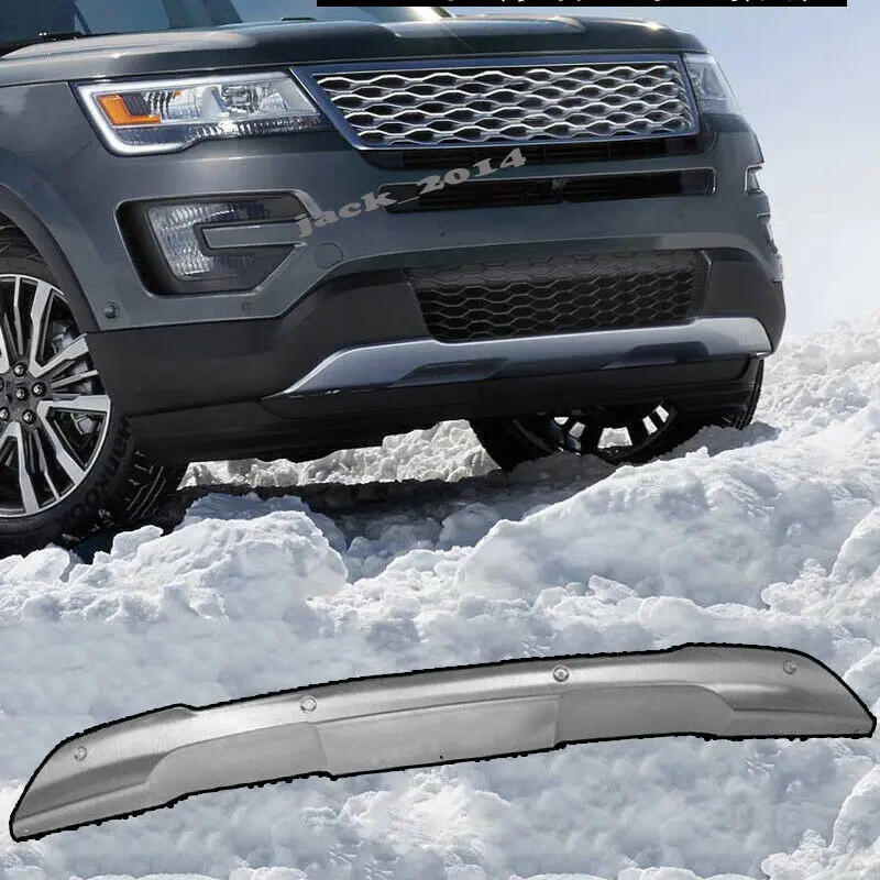 Stainless Front bumper skid protector guard plate Trim For Ford Explorer 2016-2017
Stainless Front bumper skid protector guard plate Trim For Ford Explorer 2016-2017