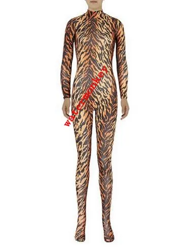 Костюм на Хэллоуин животного леопард тигр узор в виде зебры Колготки комбинезон