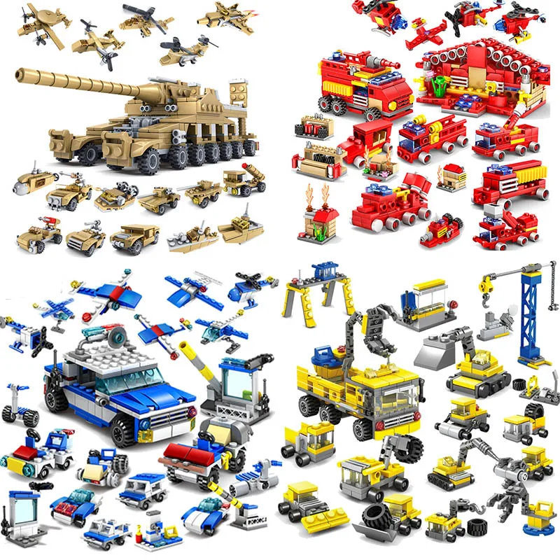 Compatible City Police Fire Rescue Contruction Military Tank Plane Car 16 in 1 Mini Building Toy For Kids no box
Compatible City Police Fire Rescue Contruction Military Tank Plane Car 16 in 1 Mini Building Toy For Kids no box
