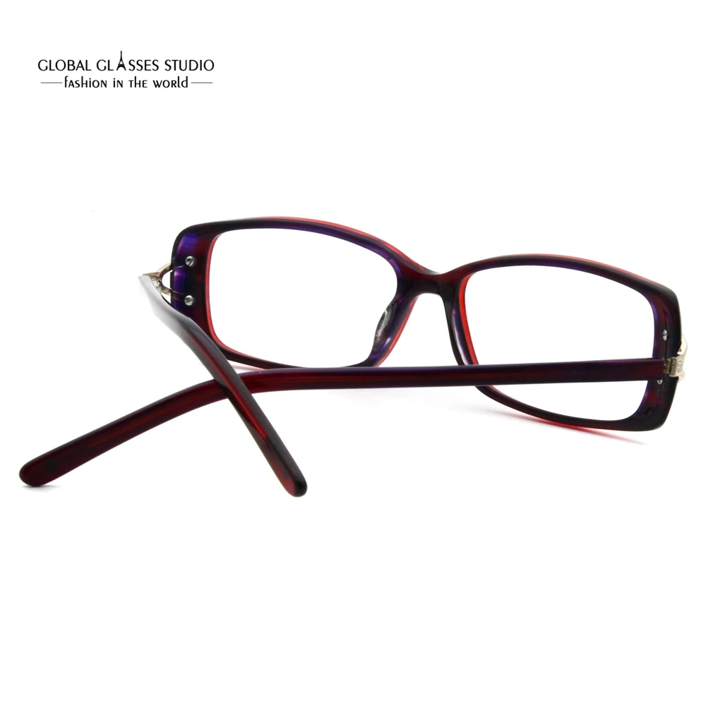 Acetate Optical Frame Eyewear Eyeglasses PC128
