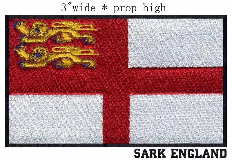 Вышитая нашивка с флагом Англии Sark, 3 дюйма, широкая доставка/желтые львы/St. Изображение креста/патчей Джорджа
Вышитая нашивка с флагом Англии Sark, 3 дюйма, широкая доставка/желтые львы/St. Изображение креста/патчей Джорджа