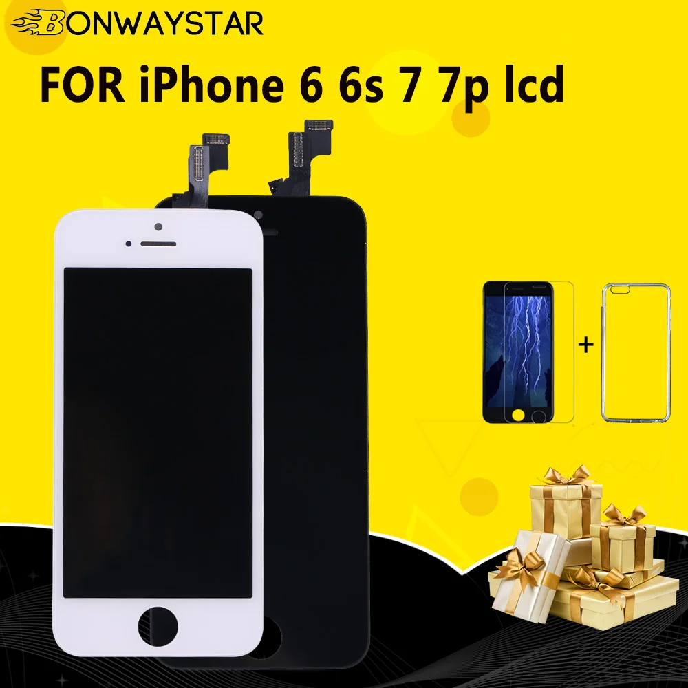 ЖК дисплей Pantalla для iPhone 6 сенсорный дигитайзер S 7 plus сменный экран S|Экраны