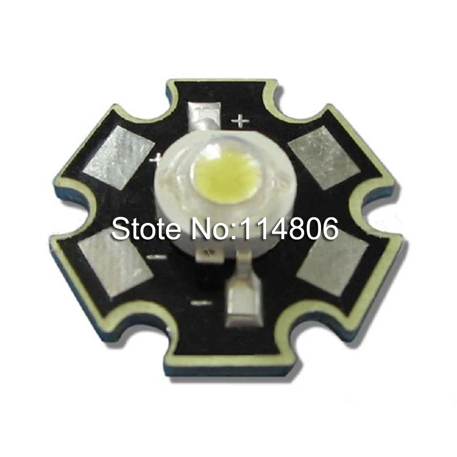 10pcs/lot 3W 45mil Chip Warm White 3000~3500K LED Bead Light Part Emitter With 20mm Star Base
10pcs/lot 3W 45mil Chip Warm White 3000~3500K LED Bead Light Part Emitter With 20mm Star Base