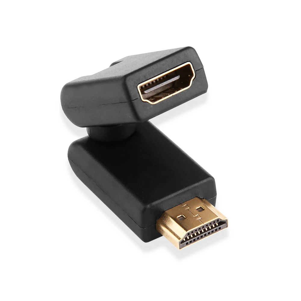 HDMI Мужской к Женский Кабель адаптер преобразователь удлинитель позолоченный