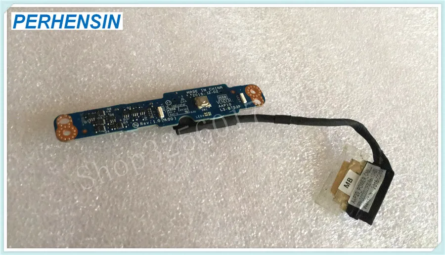 LS-B753P DC020022F00 FOR DELL FOR ALIENWARE 17 R2 R3 P43F POWER BUTTON BOARD W CABLE 25typ 025typ
LS-B753P DC020022F00 FOR DELL FOR ALIENWARE 17 R2 R3 P43F POWER BUTTON BOARD W CABLE 25typ 025typ