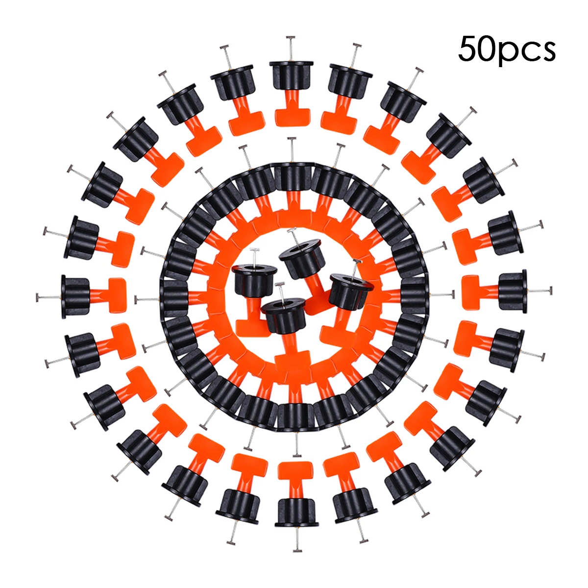 50Pcs/Set Replaceable Level Wedges Tile Spacers Level Bulb Tile Leveling with Needles Wall Floor Tiling System Kit Tile Leveler
50Pcs/Set Replaceable Level Wedges Tile Spacers Level Bulb Tile Leveling with Needles Wall Floor Tiling System Kit Tile Leveler