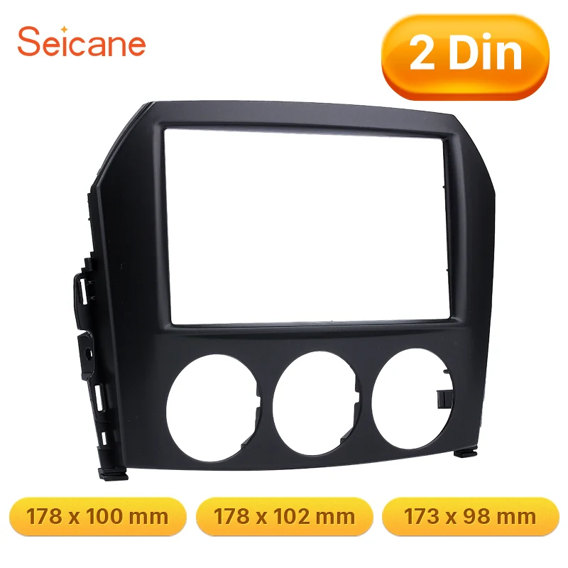 Seicane 2 DIN Mounting Cage Dash Kit Car Radio Fascia for Mazda MX-5 surround DVD player Panel Trim Bezel
Seicane 2 DIN Mounting Cage Dash Kit Car Radio Fascia for Mazda MX-5 surround DVD player Panel Trim Bezel