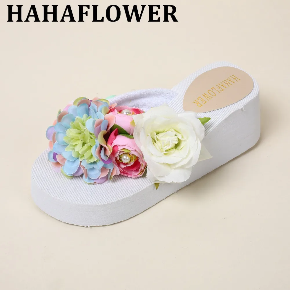 HAHAFLOWER Summer Women Wedge Open Toe High Quality Flower Hot Cooler Female Slope Women Sandal 2017 35-42
HAHAFLOWER Summer Women Wedge Open Toe High Quality Flower Hot Cooler Female Slope Women Sandal 2017 35-42