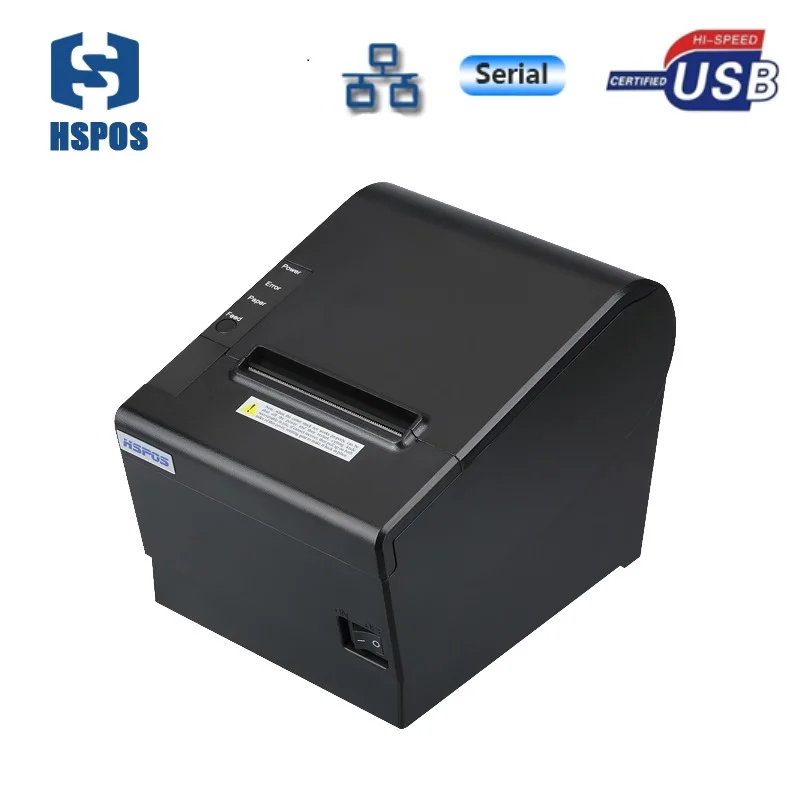 HSPOS High Speed 80 Supermarket Thermal Printer With Auto Cutter Support Mark Continuous Paper Printing HS-J80USL
HSPOS High Speed 80 Supermarket Thermal Printer With Auto Cutter Support Mark Continuous Paper Printing HS-J80USL