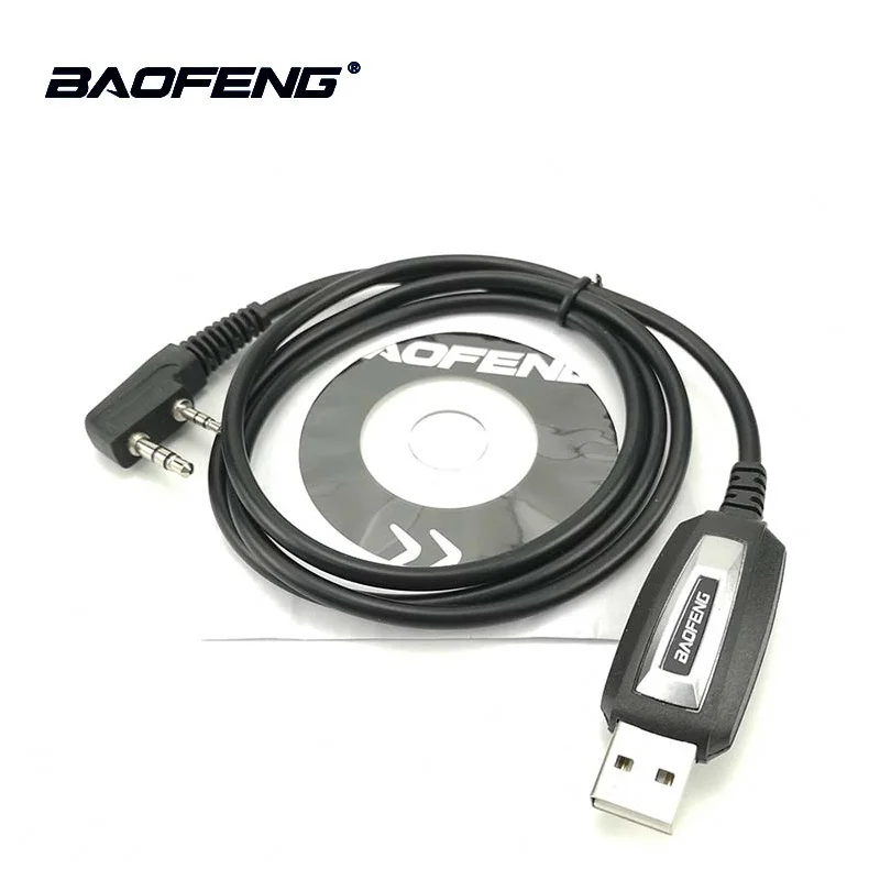 1/2pcs Baofeng TK Port USB Programming Cable CD Driver For Baofeng UV-5R 888S UV-5RE UV-82 F8+ Walkie Talkie 10 KM Two Way Radio
1/2pcs Baofeng TK Port USB Programming Cable CD Driver For Baofeng UV-5R 888S UV-5RE UV-82 F8+ Walkie Talkie 10 KM Two Way Radio