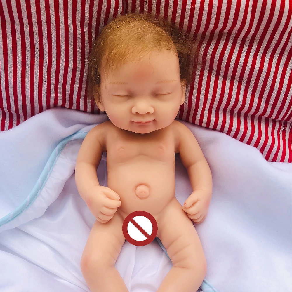 Real Touch Full Silicone Reborn doll 10inch bebes Reborn Bonecas Baby dolls Bath Cute lifelike Toy For Girls Birthday Gift
Real Touch Full Silicone Reborn doll 10inch bebes Reborn Bonecas Baby dolls Bath Cute lifelike Toy For Girls Birthday Gift