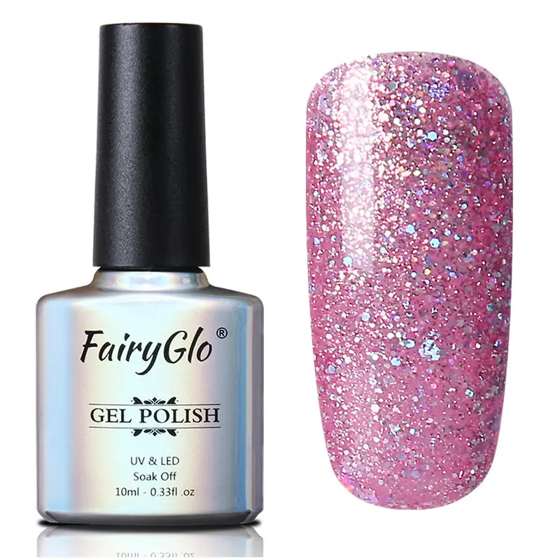 FairyGlo 10ML UV Glitter Gel Nail Polish Bling Gel Polish Soak off Semi Permanent Paint Gellak Hybrid Varnish Lucky Lacquer Lak
FairyGlo 10ML UV Glitter Gel Nail Polish Bling Gel Polish Soak off Semi Permanent Paint Gellak Hybrid Varnish Lucky Lacquer Lak