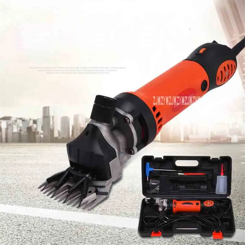 New KWN-76 Speed Adjustable Wool Scissors Electric Clipper Shearing Machine Handheld Pet Sheeping Wool Cutter 220V 750W 2400rpm
New KWN-76 Speed Adjustable Wool Scissors Electric Clipper Shearing Machine Handheld Pet Sheeping Wool Cutter 220V 750W 2400rpm