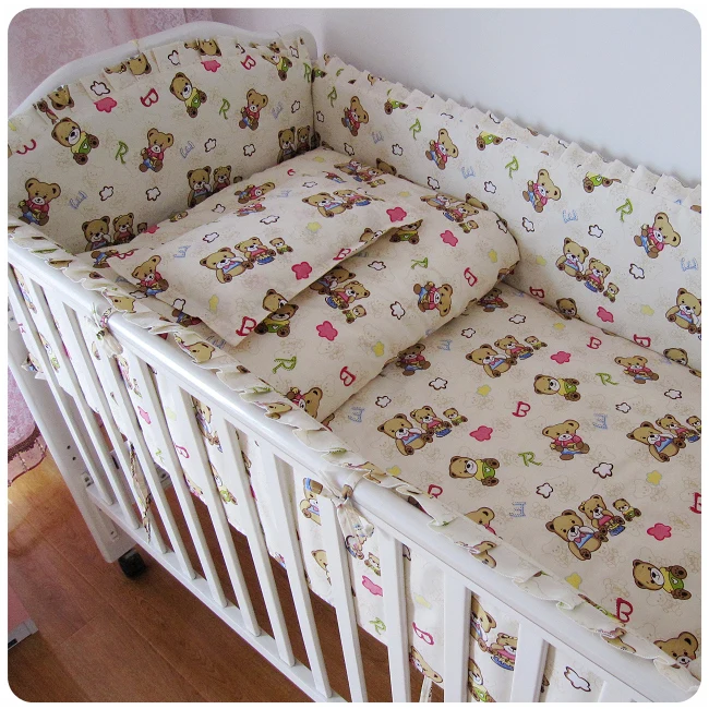 Promotion! 9PCS baby bedding set cute baby bumper set cotton cot crib bedding set, bumper/sheet/pillow/duvet ,120*60/120*70cm
Promotion! 9PCS baby bedding set cute baby bumper set cotton cot crib bedding set, bumper/sheet/pillow/duvet ,120*60/120*70cm