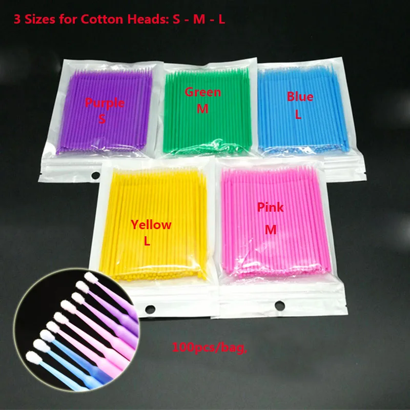 1000pcs Mix Sizes S-M-L Cotton Swab Cleaning Cotton Microblading Micro Brushes Swab Lint Free Tattoo Brush Embroidery Sticks
1000pcs Mix Sizes S-M-L Cotton Swab Cleaning Cotton Microblading Micro Brushes Swab Lint Free Tattoo Brush Embroidery Sticks