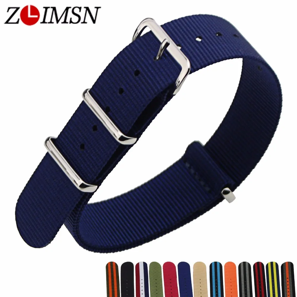 ZLIMSN 5pcs Nato Nylon Strap Mens Women Watchbands Women Belt Silver Black Metal Buckle Army Watchband Relojes Hombre 2017 24mm
ZLIMSN 5pcs Nato Nylon Strap Mens Women Watchbands Women Belt Silver Black Metal Buckle Army Watchband Relojes Hombre 2017 24mm
