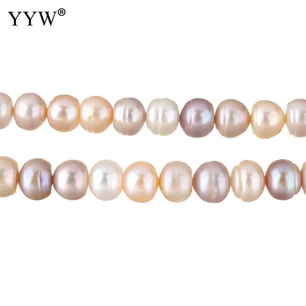 9-10mm Natural Cultured Potato Freshwater Pearl Beads For Diy Necklace Bracelet Jewelry Making Sold Per Approx 15.7 Inch Strand
9-10mm Natural Cultured Potato Freshwater Pearl Beads For Diy Necklace Bracelet Jewelry Making Sold Per Approx 15.7 Inch Strand