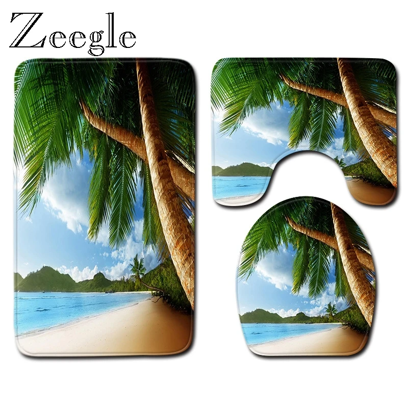 Zeegle Beach Scenic Printed Bathroom Mats Anti Slip Mat for Bathroom Microfiber Mat Water Absorbing Bath Rug Shower Floor Carpet
Zeegle Beach Scenic Printed Bathroom Mats Anti Slip Mat for Bathroom Microfiber Mat Water Absorbing Bath Rug Shower Floor Carpet