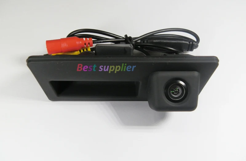 Фото Камера ночного видения CCD HD цветная камера заднего вида для багажника VW Passat Tiguan Golf