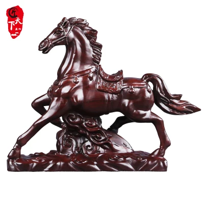 Black sandalwood carved horse out red wood horse zodiac animal household living room office decoration Carving statuerafts dies
Black sandalwood carved horse out red wood horse zodiac animal household living room office decoration Carving statuerafts dies