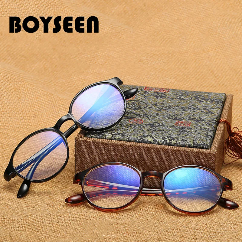 BOYSEEN TR90 Women Men Round fashion Presbyopia 1.0 1.5 2.0 2.5 3.0 3.5 4.0 Reading Glasses eyeglasses Anti-blue light 5112
BOYSEEN TR90 Women Men Round fashion Presbyopia 1.0 1.5 2.0 2.5 3.0 3.5 4.0 Reading Glasses eyeglasses Anti-blue light 5112