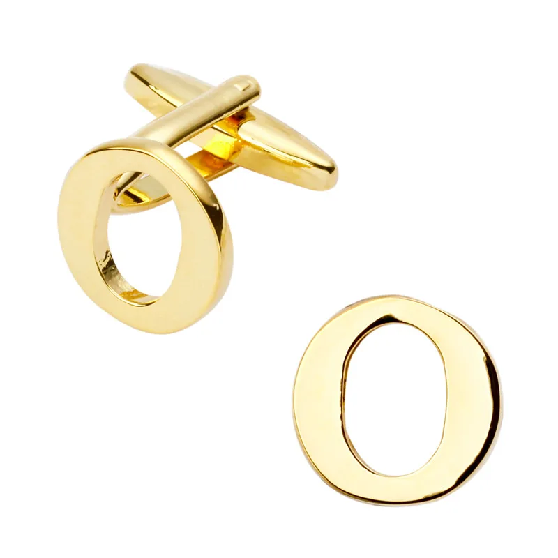 New high quality brass plated letters O Cufflinks Mens Jewelry shirt cuff Cufflinks twins English letters
New high quality brass plated letters O Cufflinks Mens Jewelry shirt cuff Cufflinks twins English letters