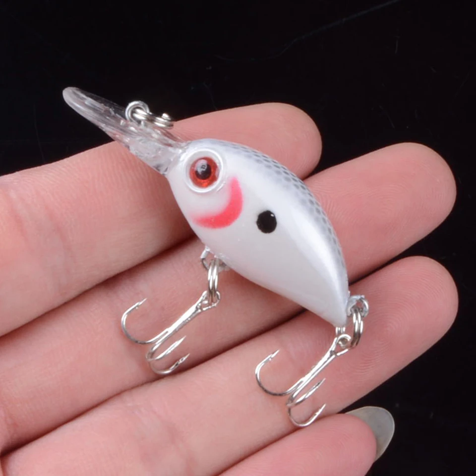1pcs 5cm 4g Crankbait Fishing Lure Artificial Crank Hard Bait Topwater Minnow Fishing Wobblers Japan Fish Lures 3D Eyes
1pcs 5cm 4g Crankbait Fishing Lure Artificial Crank Hard Bait Topwater Minnow Fishing Wobblers Japan Fish Lures 3D Eyes