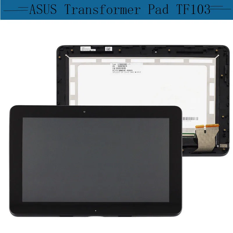 Фото ЖК дисплей для ASUS Transformer Pad TF103 TF103CG K018 сенсорный экран дигитайзер - купить