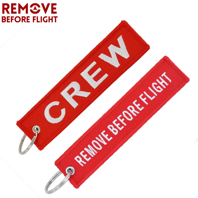 Remove Before Flight Crew Keychain Luggage Tag Safety Label Embroidery Key Chain for Keyring Car Motorcycle Key Tag Llavero 2pcs
Remove Before Flight Crew Keychain Luggage Tag Safety Label Embroidery Key Chain for Keyring Car Motorcycle Key Tag Llavero 2pcs