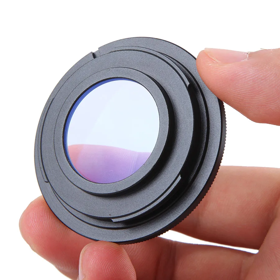Metal Black Camera Lens Adapter Ring with Glass M42 Thread Mount Lens for Nikon D3200 D3300 D5100 D5200 D5500 D7100 D90 (M42-AI)
Metal Black Camera Lens Adapter Ring with Glass M42 Thread Mount Lens for Nikon D3200 D3300 D5100 D5200 D5500 D7100 D90 (M42-AI)