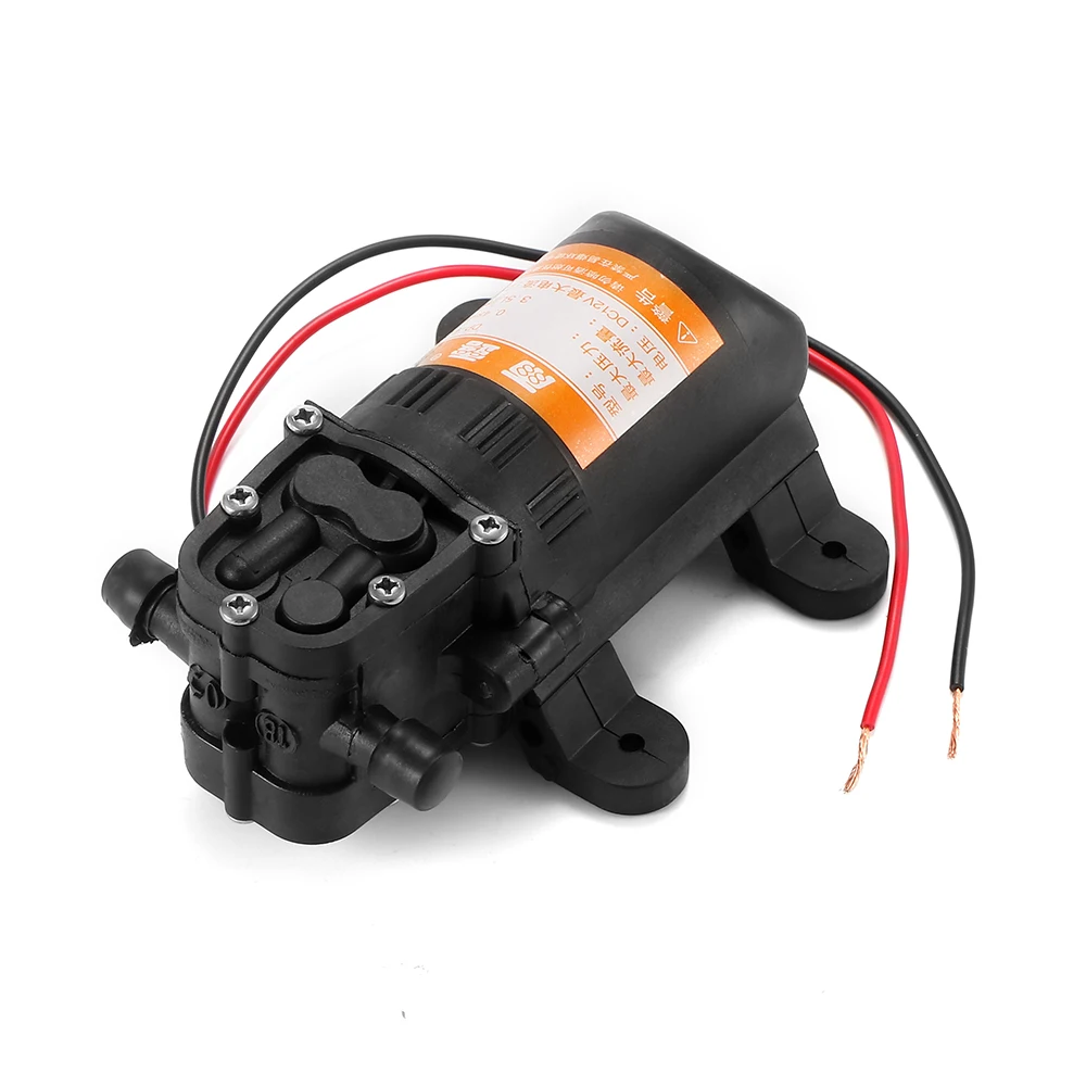 DC 12V 70PSI 3.5L/Min Agricultural Electric Water Pump Black Micro High Pressure Diaphragm Water Sprayer Car Wash 12 V
DC 12V 70PSI 3.5L/Min Agricultural Electric Water Pump Black Micro High Pressure Diaphragm Water Sprayer Car Wash 12 V