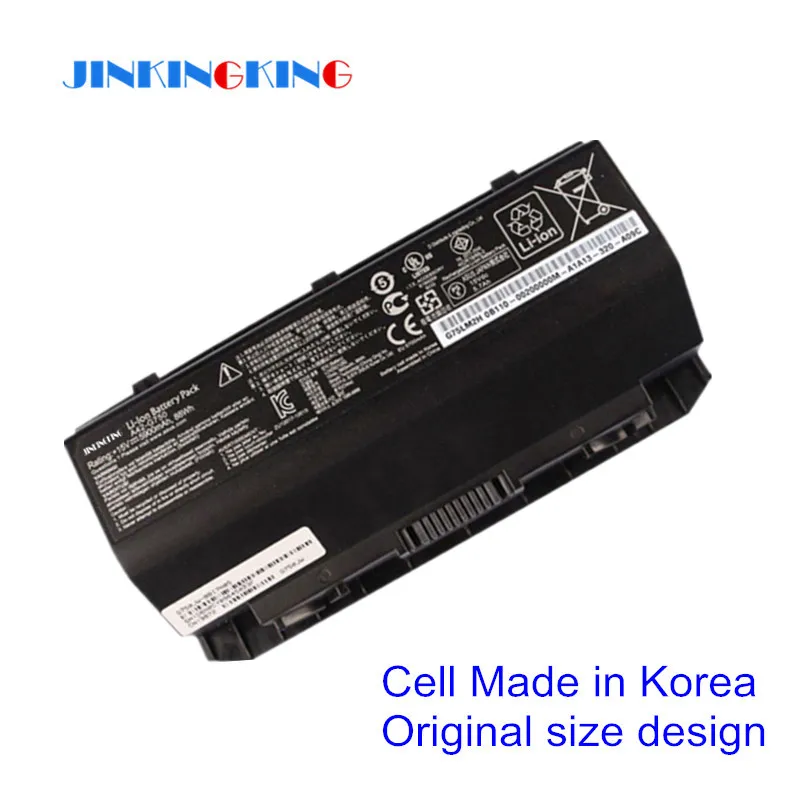 Original A42-G750 Laptop Battery for ASUS ROG G750 Series G750J G750JH G750JM G750JS G750JW G750JX G750JZ 15V 88WH
Original A42-G750 Laptop Battery for ASUS ROG G750 Series G750J G750JH G750JM G750JS G750JW G750JX G750JZ 15V 88WH