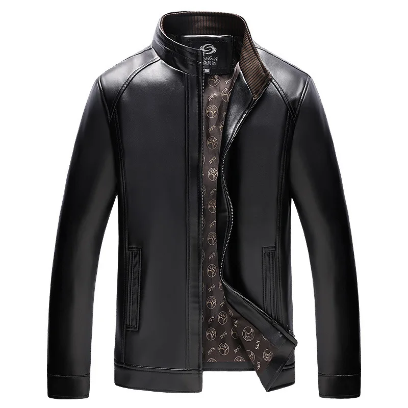 2018 winter new men's jacket collar jacket Slim casual leather fashion leather jacket
2018 winter new men's jacket collar jacket Slim casual leather fashion leather jacket