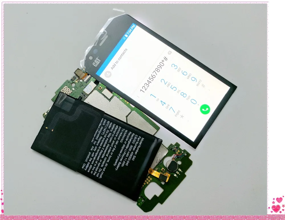 100% рабочий сенсорный ЖК-дисплей для CAT S40 | Мобильные телефоны и аксессуары