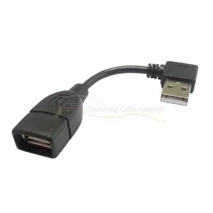 Xiwai 480M USB 2.0 Right Angled 90 Degree A Type Male to Female Extension Cable 10cm
Xiwai 480M USB 2.0 Right Angled 90 Degree A Type Male to Female Extension Cable 10cm