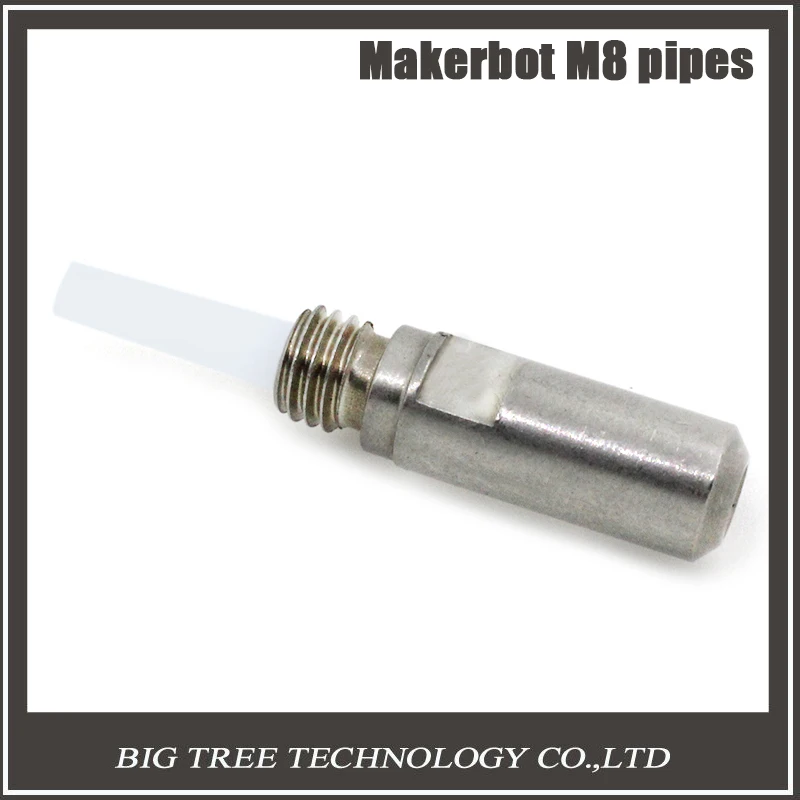1pcs MK10 M7 threat 3D printer accessories 2-generation PTFE stainless steel feed pipes M8 throat
1pcs MK10 M7 threat 3D printer accessories 2-generation PTFE stainless steel feed pipes M8 throat