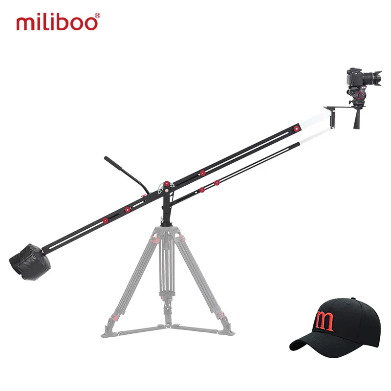 miliboo MYB501 3.1m Aluminum Camera Crane Jib Arm Foldable Extanble Compact 75mm and 65mm Bowl Size for DSLR Camera Load 8 kg
miliboo MYB501 3.1m Aluminum Camera Crane Jib Arm Foldable Extanble Compact 75mm and 65mm Bowl Size for DSLR Camera Load 8 kg