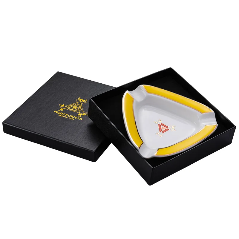 CIGARLOONG Cigar ashtray ceramic ashtray large caliber flue ashtray gift box packaging CE-0013
CIGARLOONG Cigar ashtray ceramic ashtray large caliber flue ashtray gift box packaging CE-0013