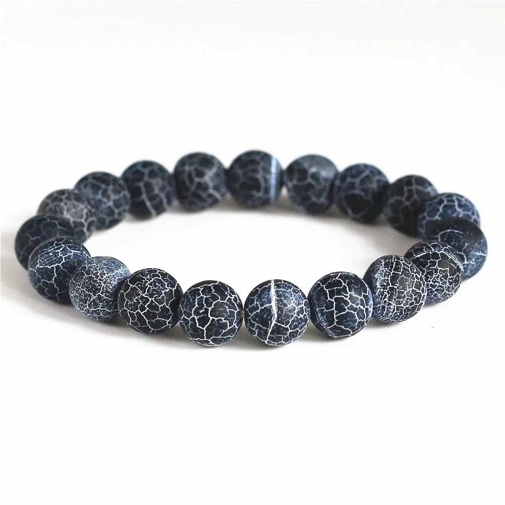 Elegant Orange White Black Rose Blue 10mm Natural Veins Volcanic Stone Beads Men Strand Bracelets For Women Homme Femme Jewelry
Elegant Orange White Black Rose Blue 10mm Natural Veins Volcanic Stone Beads Men Strand Bracelets For Women Homme Femme Jewelry