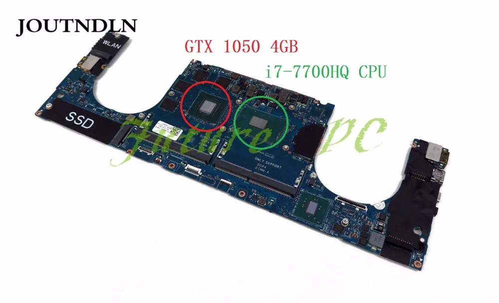 Материнская плата JOUTNDLN для ноутбука Dell XPS 15 9560 модель YH90J 0YH90J внешняя яркость