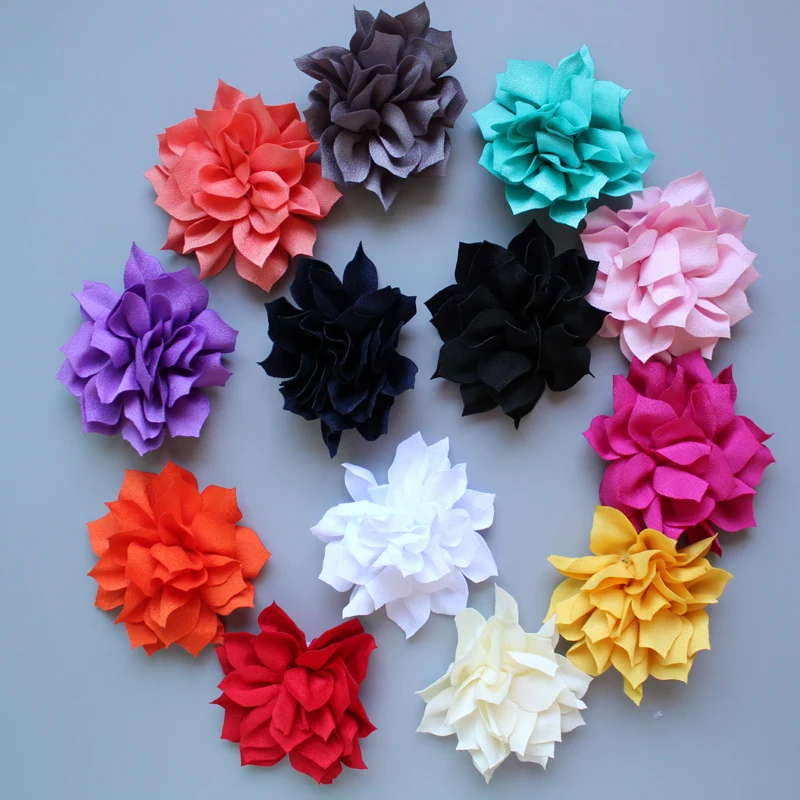10pcs/lot 3.6" 13Colors Hair Clips Double-Layer Lotus Flowers For Kids Hair Accessories Winter Fabric Flowers For Headbands
10pcs/lot 3.6" 13Colors Hair Clips Double-Layer Lotus Flowers For Kids Hair Accessories Winter Fabric Flowers For Headbands