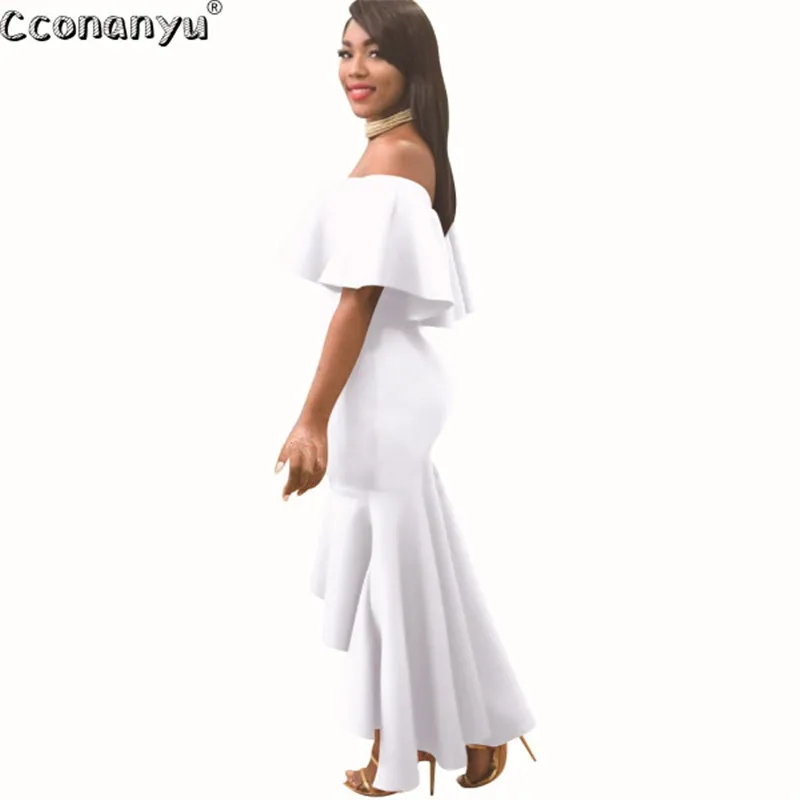 2019 Summer Long Party Dresses Sexy Women Maxi Dress Ruffles Off Shoulder Bodycon Mermaid Evening Elegant bandage dress
2019 Summer Long Party Dresses Sexy Women Maxi Dress Ruffles Off Shoulder Bodycon Mermaid Evening Elegant bandage dress