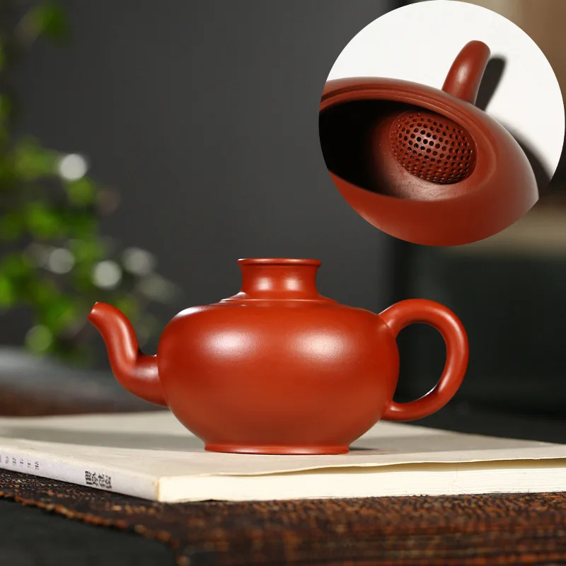 Yixing undressed ore dahongpao reasonable recommended all hand pot pot ball hole water tea set a undertakes
Yixing undressed ore dahongpao reasonable recommended all hand pot pot ball hole water tea set a undertakes