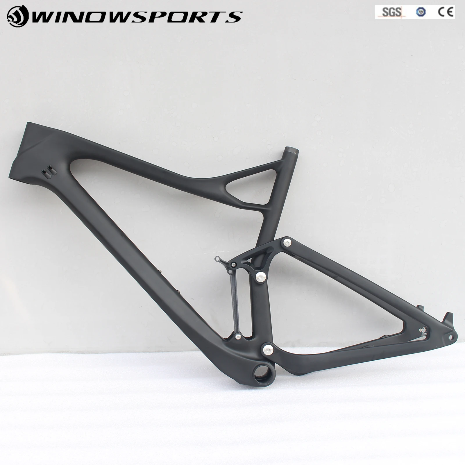 29er Full Suspension Carbon Mountain Bike XC 142*12 29er T800 Carbon MTB Mountain Bike Frame 142*12 Thru Axle disc brake frame
29er Full Suspension Carbon Mountain Bike XC 142*12 29er T800 Carbon MTB Mountain Bike Frame 142*12 Thru Axle disc brake frame