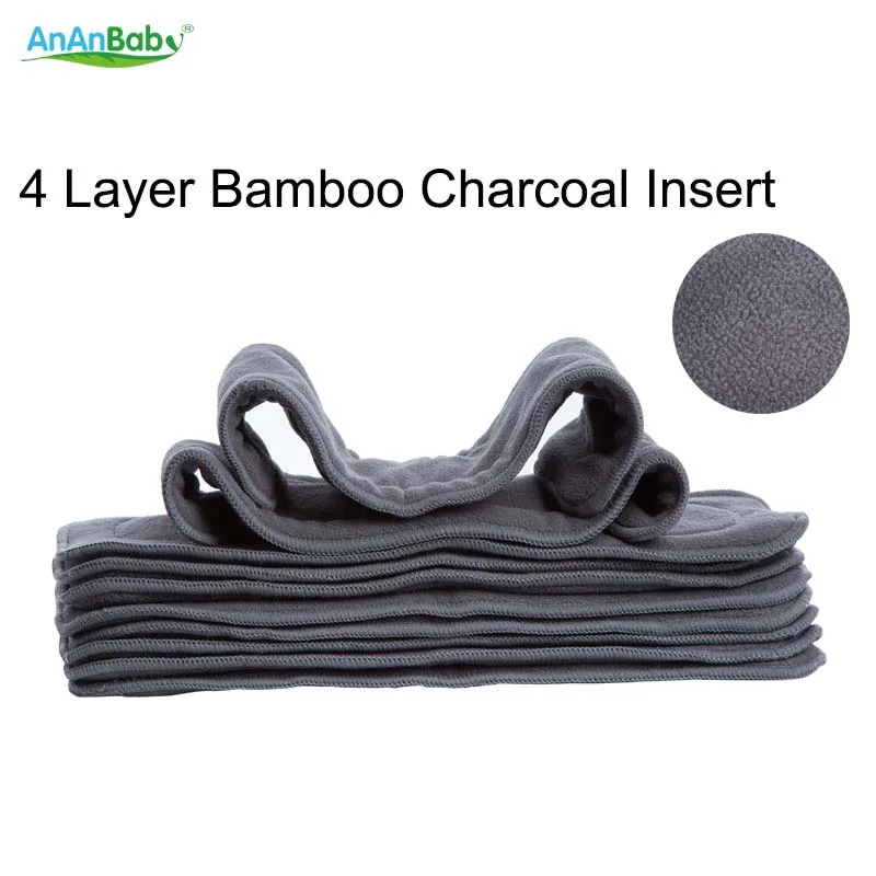 Ananbaby 4 Layer Bamboo Charcoal Insert Cloth Diapers Inserts Nappy Changing Mat Baby Diapers Reusable Diaper Changing Pad
Ananbaby 4 Layer Bamboo Charcoal Insert Cloth Diapers Inserts Nappy Changing Mat Baby Diapers Reusable Diaper Changing Pad