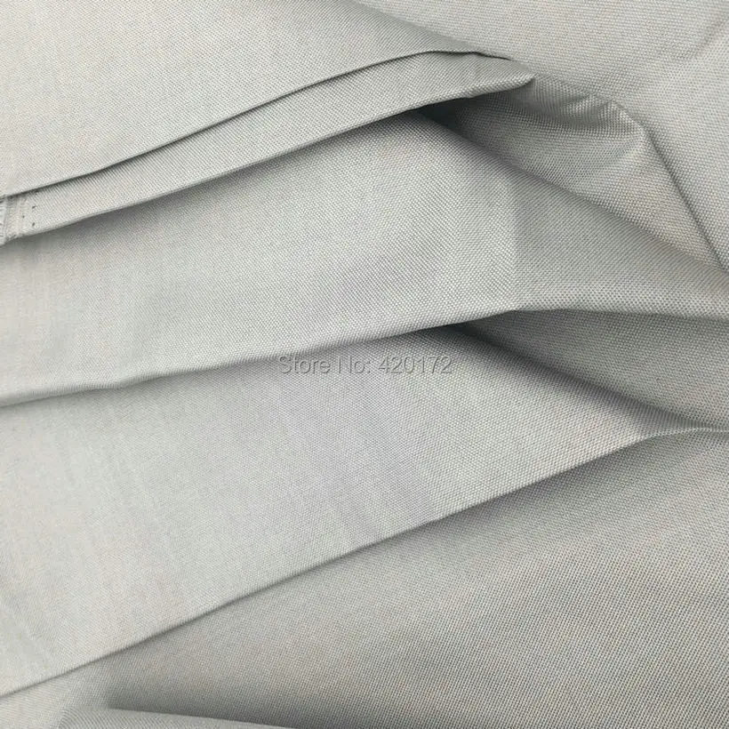 EMF RFID Shielding Fabric Antiradiation Radiation Protection Fabric SILVERFIBER55% POLY45% Conductive Fabric Function Fabric
EMF RFID Shielding Fabric Antiradiation Radiation Protection Fabric SILVERFIBER55% POLY45% Conductive Fabric Function Fabric