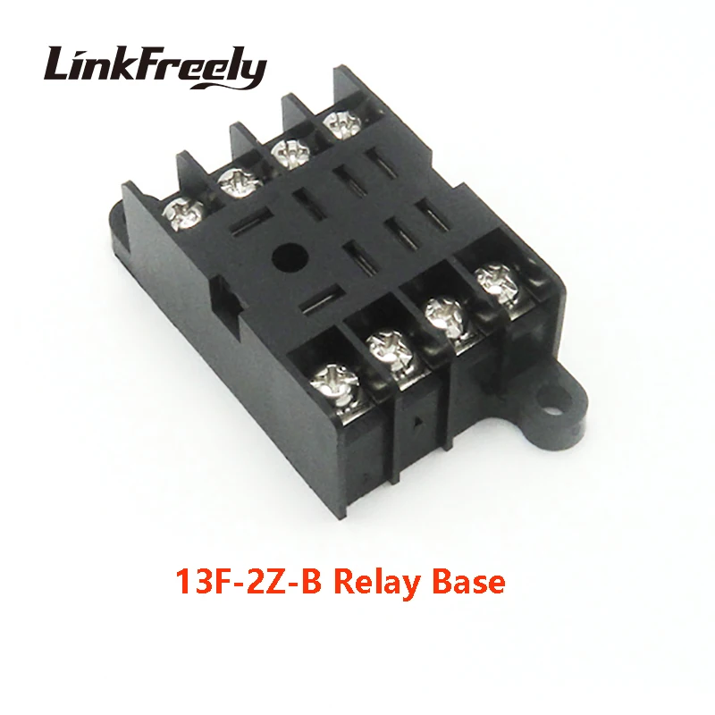 13F-2Z-B 10pcs Relay Socket Base 8 Pin terminal 2NO+2NC Relay Holder Relay Mounting base for JQX-13F-2Z LY2N HH62P mini relay
13F-2Z-B 10pcs Relay Socket Base 8 Pin terminal 2NO+2NC Relay Holder Relay Mounting base for JQX-13F-2Z LY2N HH62P mini relay