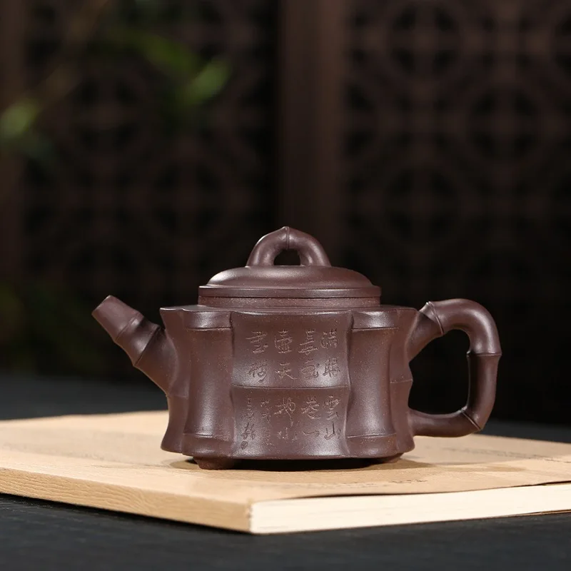 teapot yixing daily provisions product launches violet arenaceous kung fu masters peng-cheng gu bundle of bamboo pot
teapot yixing daily provisions product launches violet arenaceous kung fu masters peng-cheng gu bundle of bamboo pot