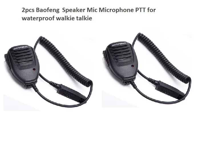 2pcsHandheld Microphone Speaker MIC baofeng waterproof Walkie Talkie Portable Twoway Radio Baofeng UV-9R plus BF-A58 Accessory
2pcsHandheld Microphone Speaker MIC baofeng waterproof Walkie Talkie Portable Twoway Radio Baofeng UV-9R plus BF-A58 Accessory